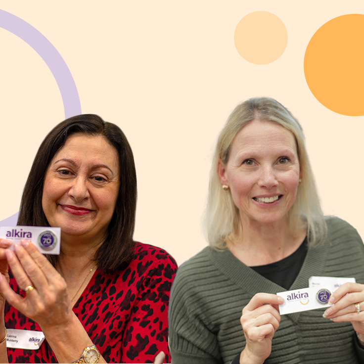 Photo of Carer's Network planning members Catrina and Muriel