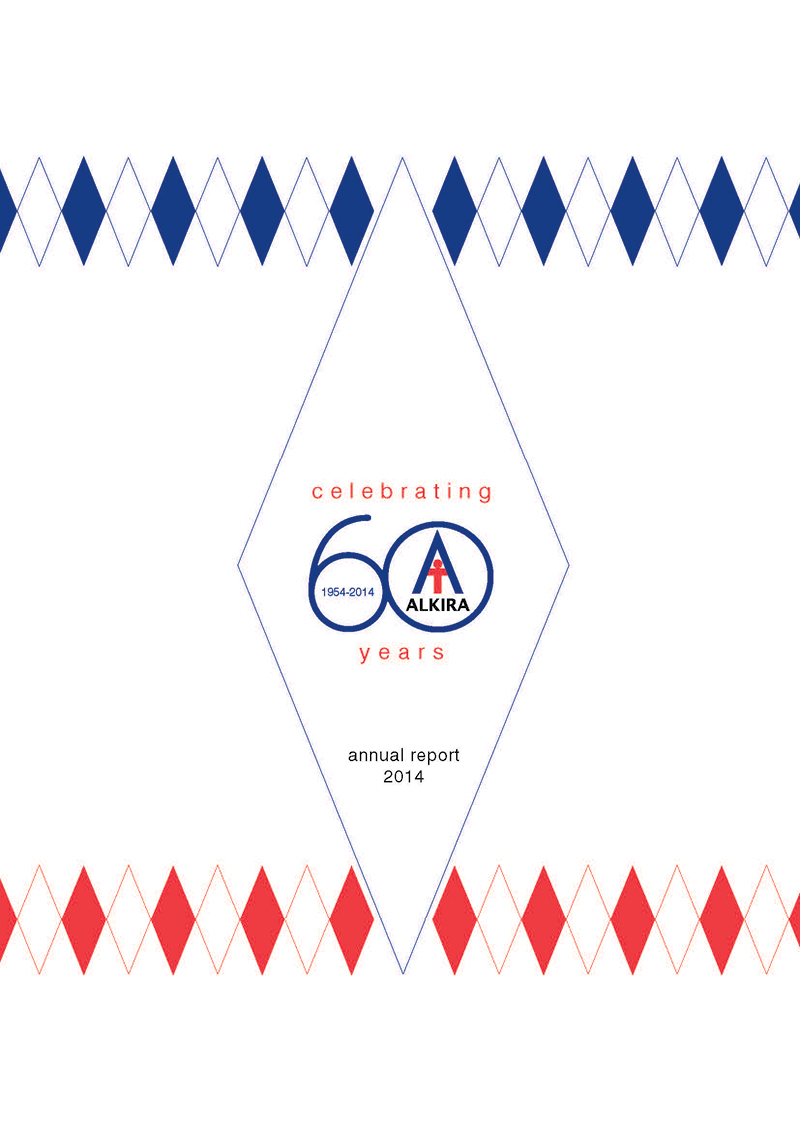 Alkira Disability Services 2014 Annual Report Front Cover