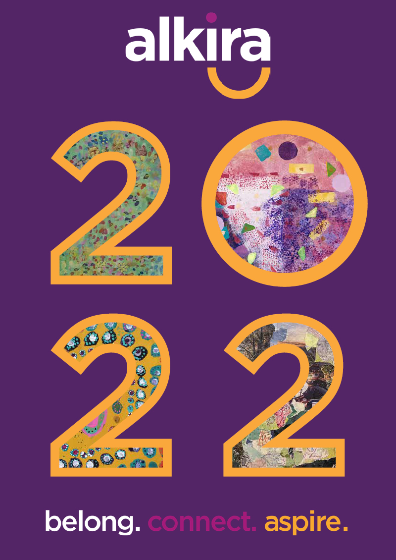 Alkira Disability Services Annual Report 2022 Front Cover