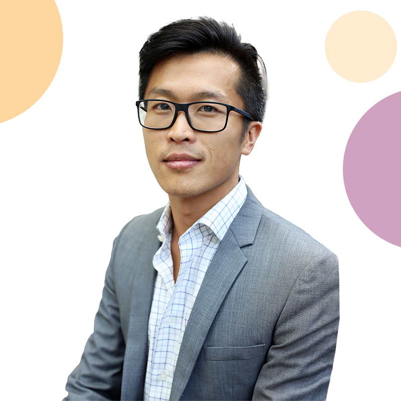 Portrait of Stephen Yiu, member of the Alkira Leadership Team.