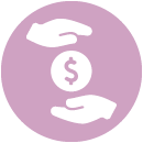 An icon to symbolize salary packaging.