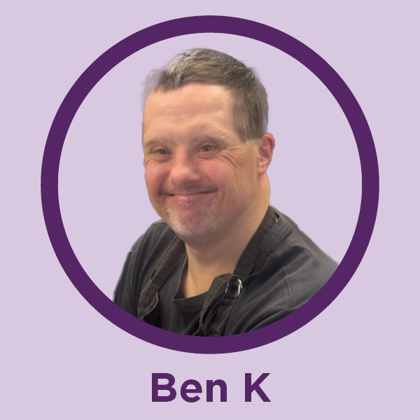 A headshot photo of Ben, a member of the 2026 Alkira Participant Committee representing Thurston Street Centre.