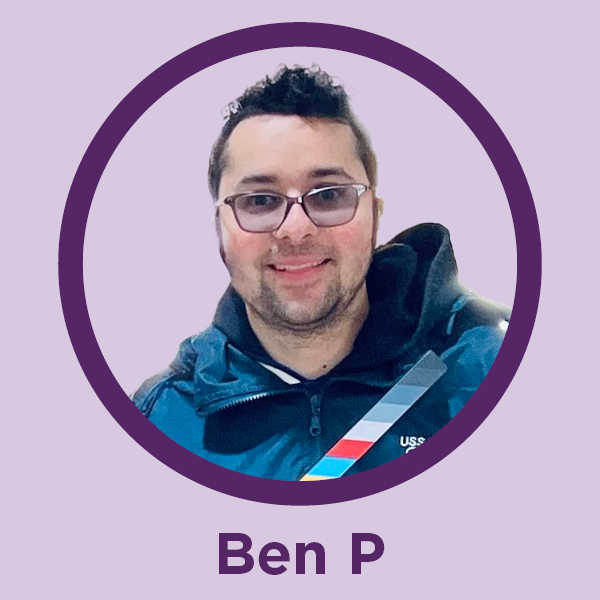 A headshot photo of Ben, a member of the 2026 Alkira Participant Committee representing Thurston Street Centre.