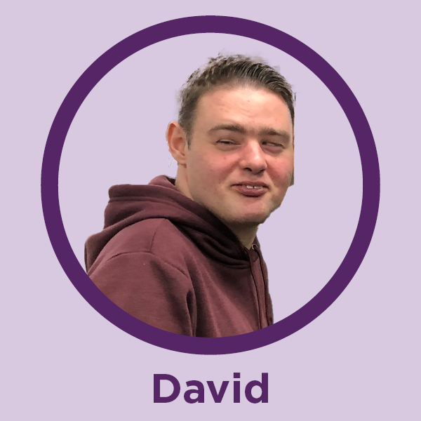 A headshot photo of David, a member of the 2026 Alkira Participant Committee representing Thurston Street Centre.