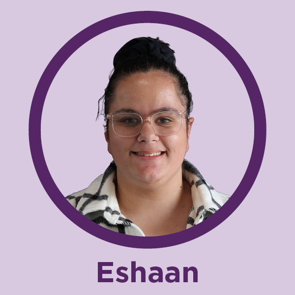 A headshot photo of Eshaan, a member of the 2026 Alkira Participant Committee representing Momentum.